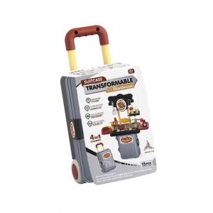 Little Angels 4 In 1 Barbecue Suitcase Toy For Kids Grey