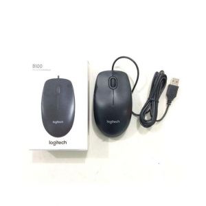 Logitech Optical USB Wired Mouse (B100)