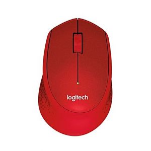 Logitech M331 Silent Plus Mouse Red (910-004916)
