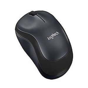 Logitech Silent Wireless Mouse With Nano Receiver Grey (M221)