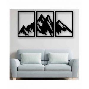 LookNBuy Wooden Wall Art (0024)