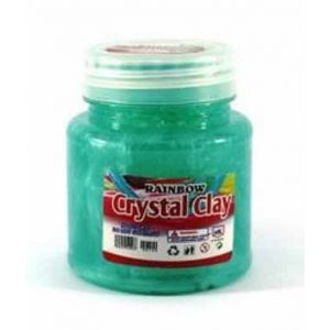 M Sports Crystal Clay Dough Slime For Kids Light Green