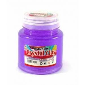 M Sports Crystal Clay Dough Slime For Kids Light Purple