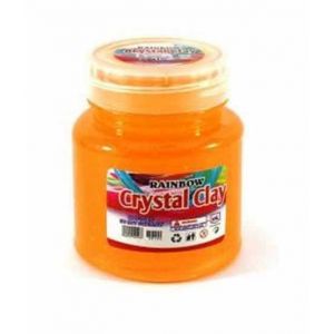 M Sports Crystal Clay Dough Slime For Kids Orange