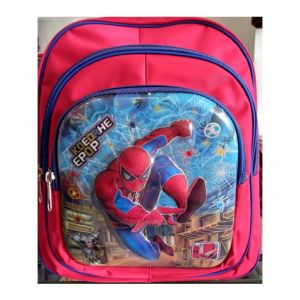 M Toys 3D Spiderman Cartoon School Bag Kids (TR17502023)