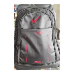 M Toys Embroidered Nike Black  School Bag Kids (TR17492023)