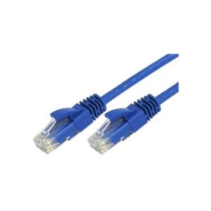 M.Mart Lan CAT-6 UTP Internet Cable Blue - 10M