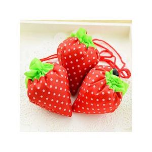 M.Mart Portable Folding Strawberry Bag (Pack Of 3)