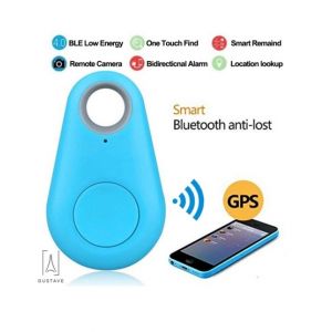 M.Mart Smart Tag Bluetooth Tracker GPS Key Finder Blue