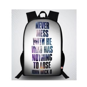 Traverse John Wick Digital Printed Backpack (T61TWH)