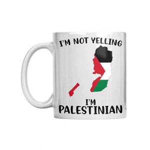 Goodsbuy I'm Not Yelling I'm Palestinian Printed Magical Ceramic Mug