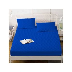 Maguari Single Quilted Mattress Protector Blue (0260)