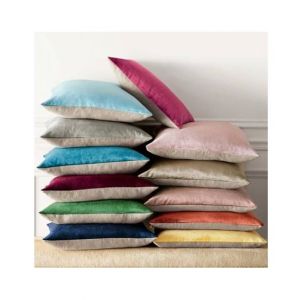 Maguari Velvet Cushion Case Multi Color (Pack Of 5)