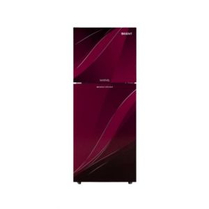 Orient Marvel 225 Freezer-On-Top Glass Door Refrigerator 8 Cu Ft Blaze Purple