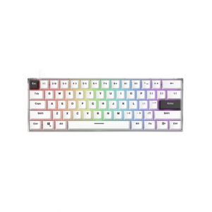 Fantech Maxfit 61 Frost RGB Mechanical Gaming Keyboard - White