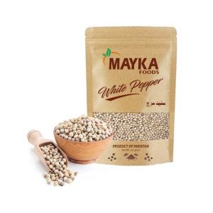 Mayka Foods White Pepper Whole - 100g