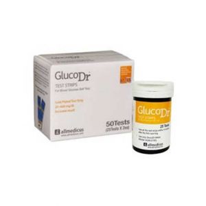 Medix GlucoDr Glucose Test Strip (50 Strips)