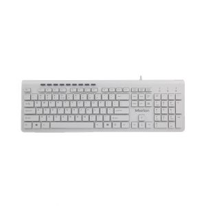 Meetion Multimedia Ultrathin Keyboard White (K842M)