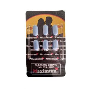 Mesh Mall Maximum Sildenafil Citrate Tablets For Men - 130mg