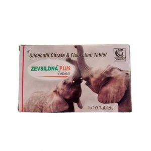 Mesh Mall Zevsildna Plus Sildenafil Citrate Tablets - 10tab