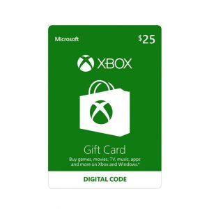 Microsoft Xbox Gift Card $25