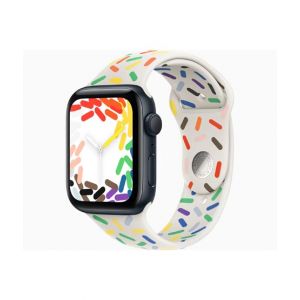 Apple Watch SE 2023 Midnight Aluminum Case With Sport Band-Pride Edition-44mm-GPS