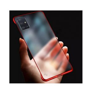 MISC Luxury Frameless Red Case For Galaxy A51