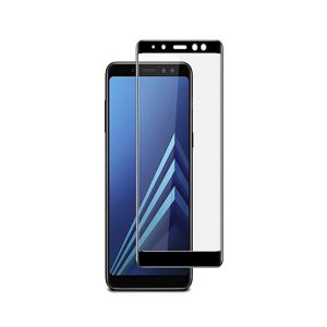 MISC 3D Glass Screen Protector For Galaxy A8+ 2018 - Black