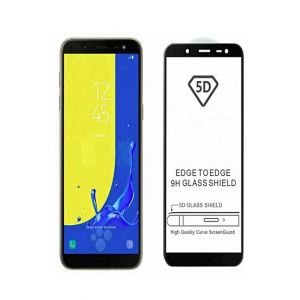 MISC 5D Glass Screen Protector For Galaxy J6 2018 - Black