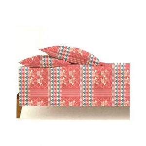 Mizaj Jacobean Desire King Bed Sheet Set (MH-150-4)