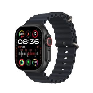MoboPro Hiwatch T900 Ultra 2 Calling Smart Watch-Black
