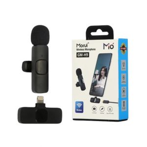 Morui Wireless Microphone With I Phone Connector (GM-H9)