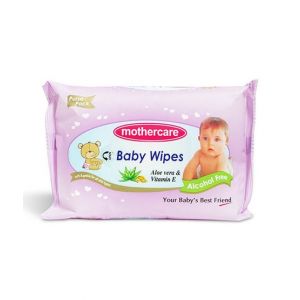 Mothercare Baby Wipes Purple - 25 Pcs