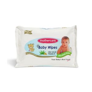 Mothercare Baby Wipes White - 25 Pcs