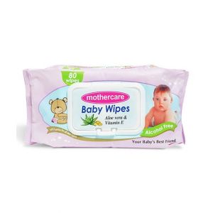 Mothercare Baby Wipes Purple - 80 Pcs