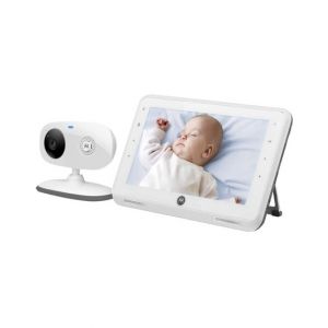 Motorola Digital Video Baby Monitor with 7" LCD Display White (MBP867)