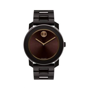 Movado Bold Stainless Steel Men's Watch Brown (3600462)