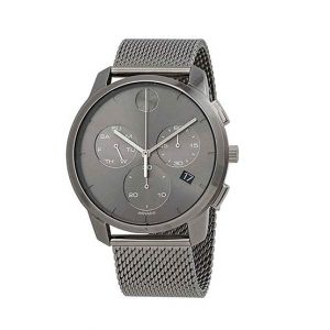 Movado Bold Thin Chronograph Men's Watch Grey (3600635)