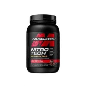 MuscleTech Nitro Tech Whey Protein Ultimate Muscle Building Formula 1kg