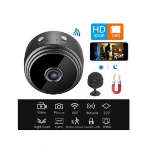 Muzamil Store A9 1080p Hd Magnetic Wifi Mini Camera