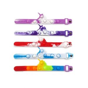 Muzamil Store Pop It Fidget Wristband Toy For Unisex