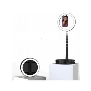 Muzamil Store Ring Light With Folding Stand