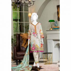 Naayaab Abalone Lea Lawn Unstitched 3 Piece