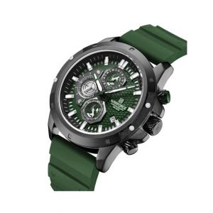 Naviforce Chronograph Edition Watch For Men Green (NF-8036-2)