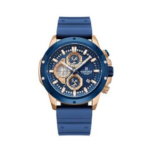Naviforce Chronograph Edition Watch For Men Navy Blue (NF-8036-7)