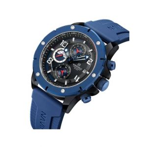 Naviforce Chronograph Exclusive Edition Watch For Men Navy Blue (nf-8034-2)