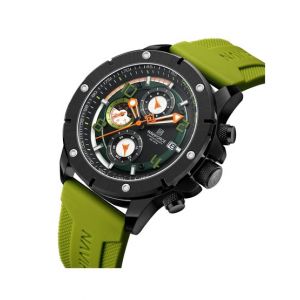 Naviforce Chronograph Exclusive Edition Watch For Men Olive (NF-8034-3)