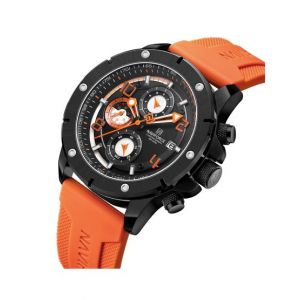 Naviforce Chronograph Exclusive Edition Watch For Men Orange (NF-8034-4)