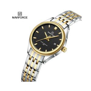 Naviforce Date Edition Watch For Woman,'s Two-Tone (nf-8039L-4)