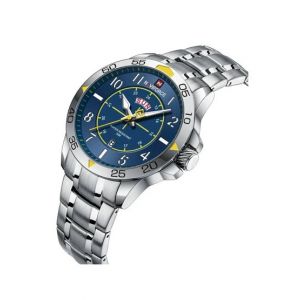Naviforce Day And Date Watch For Men Silver (NF-9204-8)